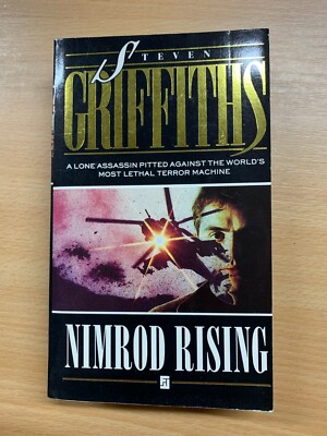 1990 Steven Griffiths "Nimrod Creciente" Militar Fiction Libro de Bolsillo (P3)