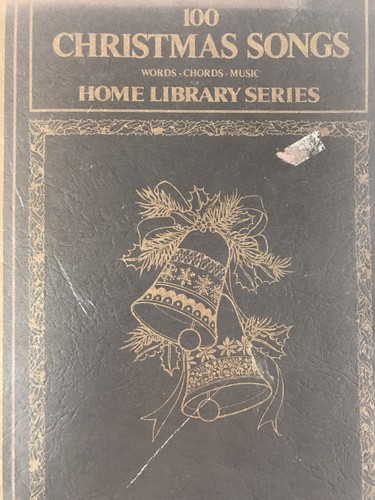 100 Christmas Songs Volume 6 Sheet Music Words Home Library 1977 Used Big 3