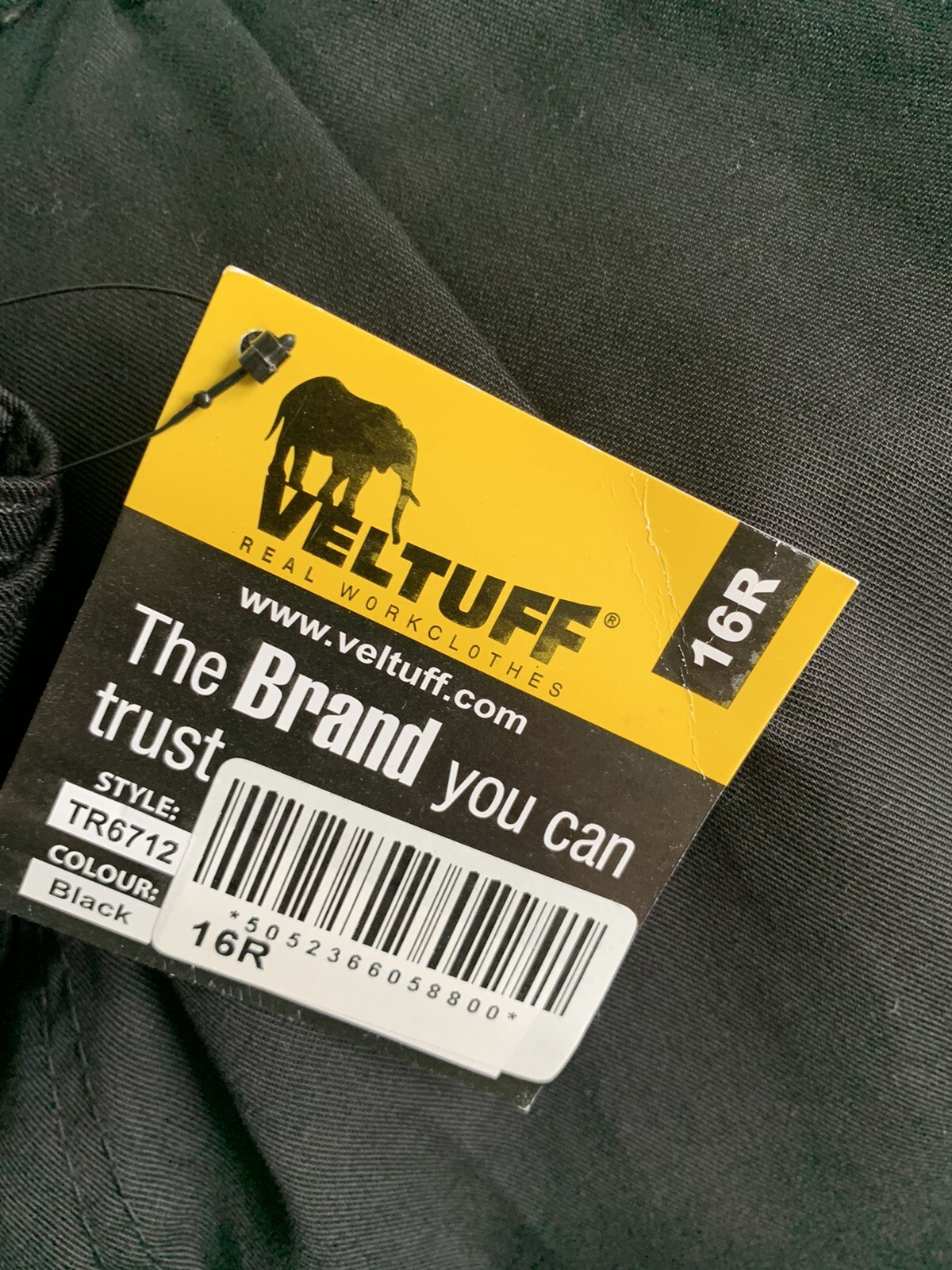 Брюки Veltuff Ladies Black Cargo Work 