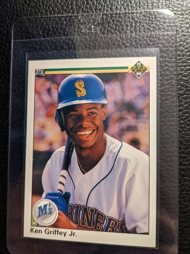 1990 UPPER DECK #156 KEN GRIFFEY JR 2ND YEAR SEATTLE MARINERS HOF