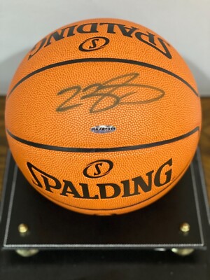 lebron james signed basketball