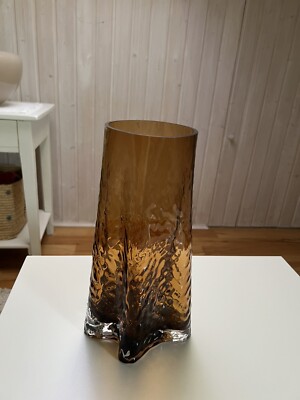 Cooee Design Gry Vase H30 cm, Cognacfarben