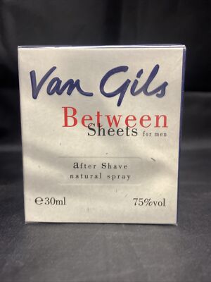Van Gils Between Sheets for Men After Shave Spray 30ml New  in Sealed Box