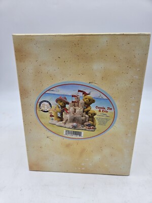 Cherished Teddies Connie Jim And Eric 2007 Club Exclusive Rare CT0083 Beach