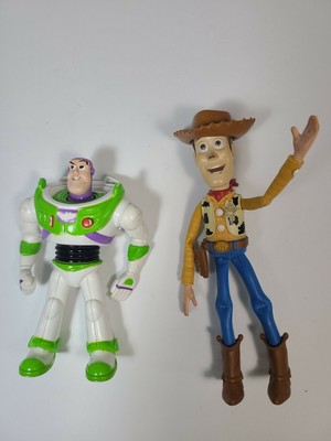Toy Story 4 Buzz Lightyear And Woody Posable Figures