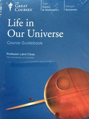 The Great Courses Life In Our Universe 4 DVDs and Guidebook Sealed