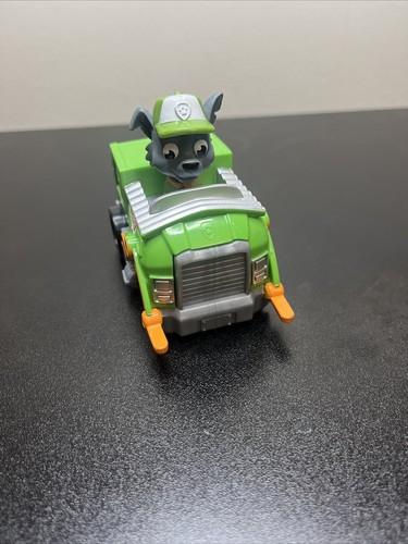 Paw Patrol - ROCKY Recycle Truck Vehicle With Figure - Spin Master