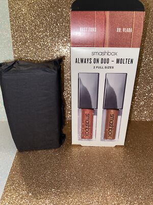 Smashbox Lip Always on Duo Molten 2 Full Sizes Rust Fund/ XO Vlada
