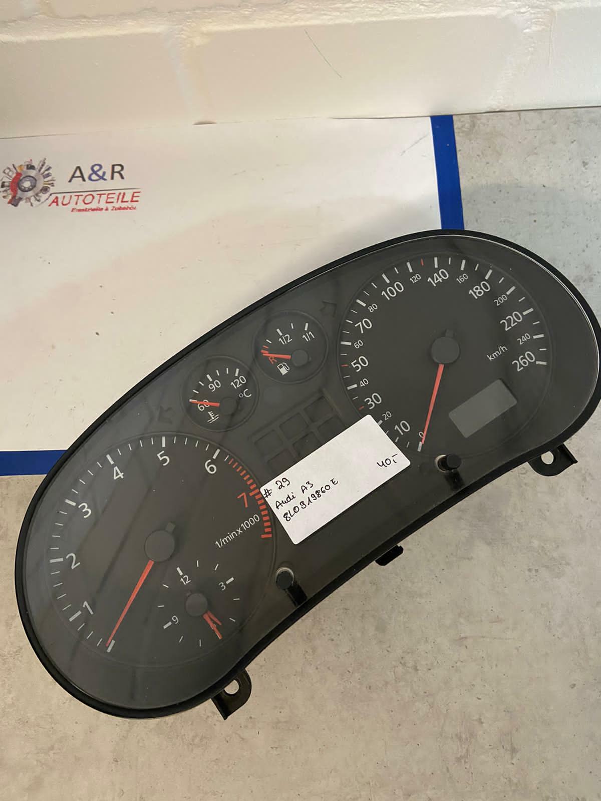 Tacho Kombiinstrument Audi A3