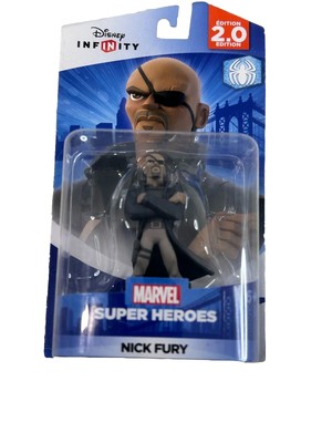 DISNEY INFINITY 2.0 3.0 Marvel Nick Fury Character Figure Spiderman SHIELD New