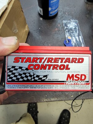 MSD 8982 Ignition Timing Controller, Programmable, Start Retard, Chip Style