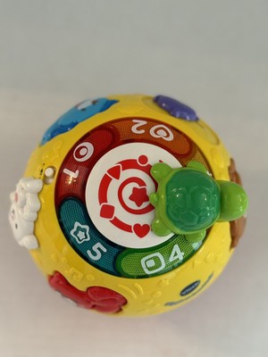 VTech Wiggle and Crawl Ball Interactive Lights Sounds Animals Buttons Numbers