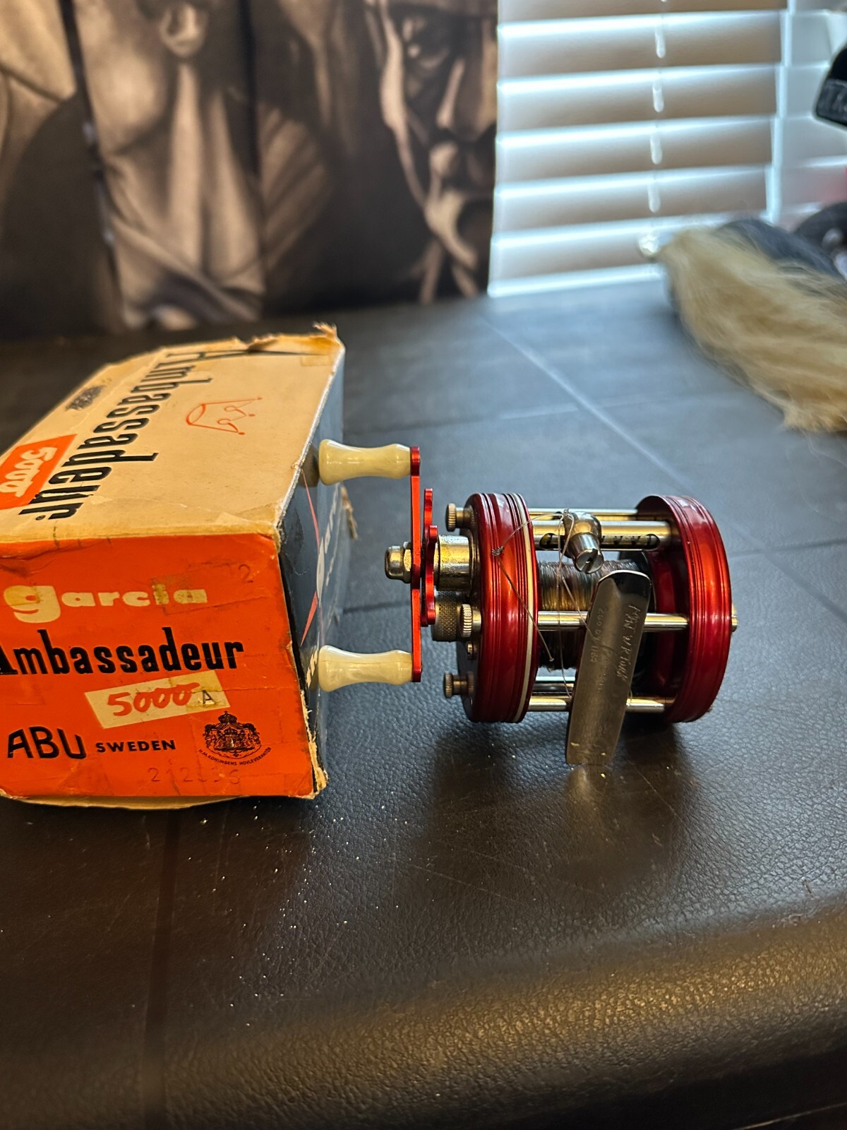 9 RARE Vintage ABU Ambassadeur No. 5000 Fishing Reel Made in 9 RARE Vintage ABU Ambassadeur No. 5000 Fishing Reel Made in