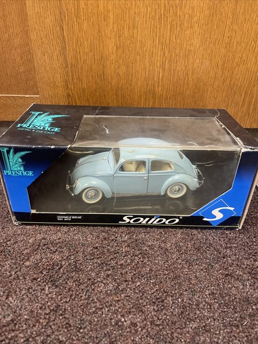 1/18 Solido Coccinelle Berline Vw Beetle Ref 8016 Sky Blue