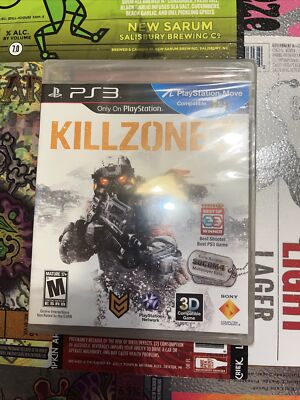 Killzone 3 (Sony PlayStation 3, 2011) Brand New Sealed Black Label Original PS3