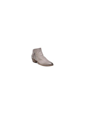 

SAM EDELMAN Женские серые кожаные ботильоны Packer на блочном каблуке с миндалем, размер 5,5 м, Серый, F3071L2