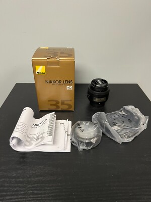Nikon AF-S NIKKOR 35mm f/1.8G DX Lens