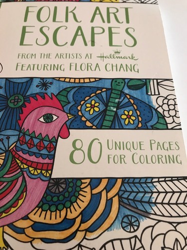 Crayola Folk Art Escapes - From The Artists At Hallmark - New