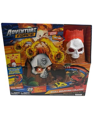 Adventure Force Skull Mountain Volcano - 29pc - Lights / Sounds - Brand New