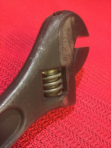 Vintage J.H. Williams Adjustable Wrench AB-15 15