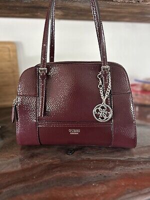 guess huntley grey embossed zip around large wallet clutch nwt 201839895889
