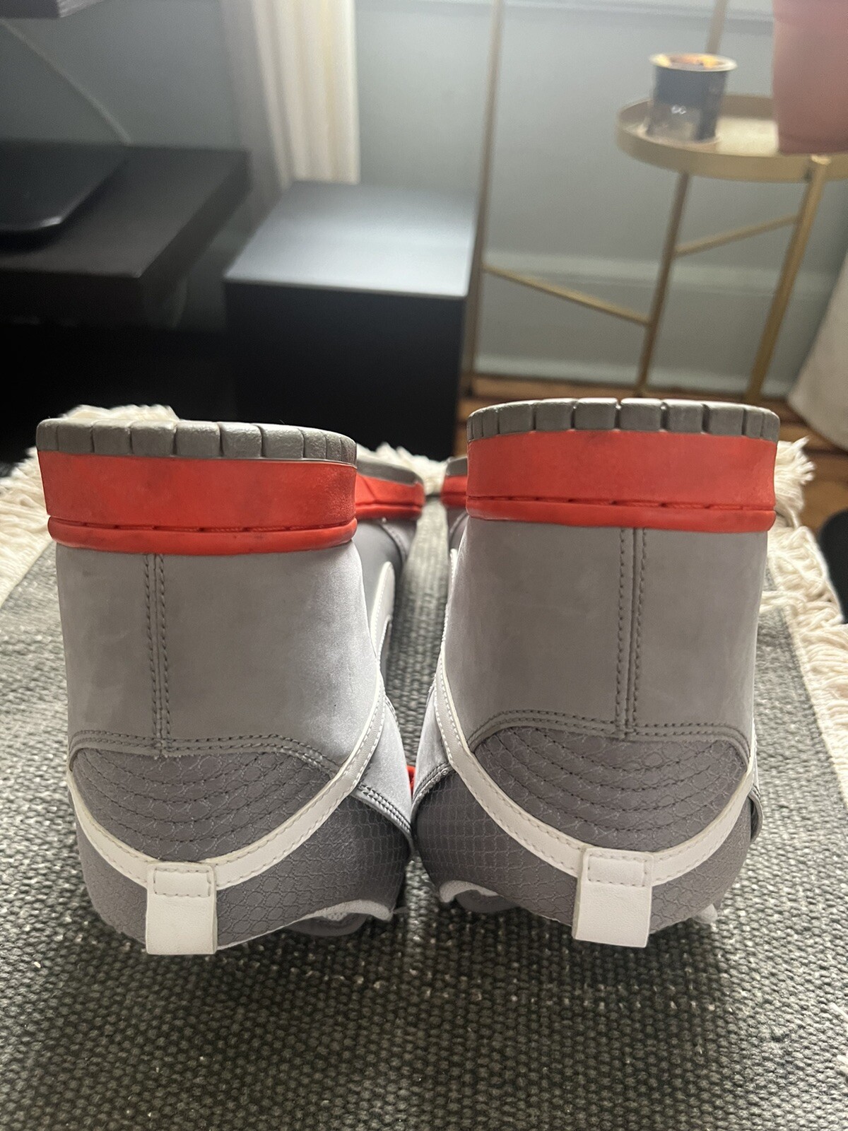 nike dunk high light grey