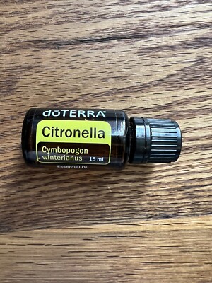 NEW doTerra Citronella Essential Oil: 15 ml, Sealed, Free Shipping Exp 07/25