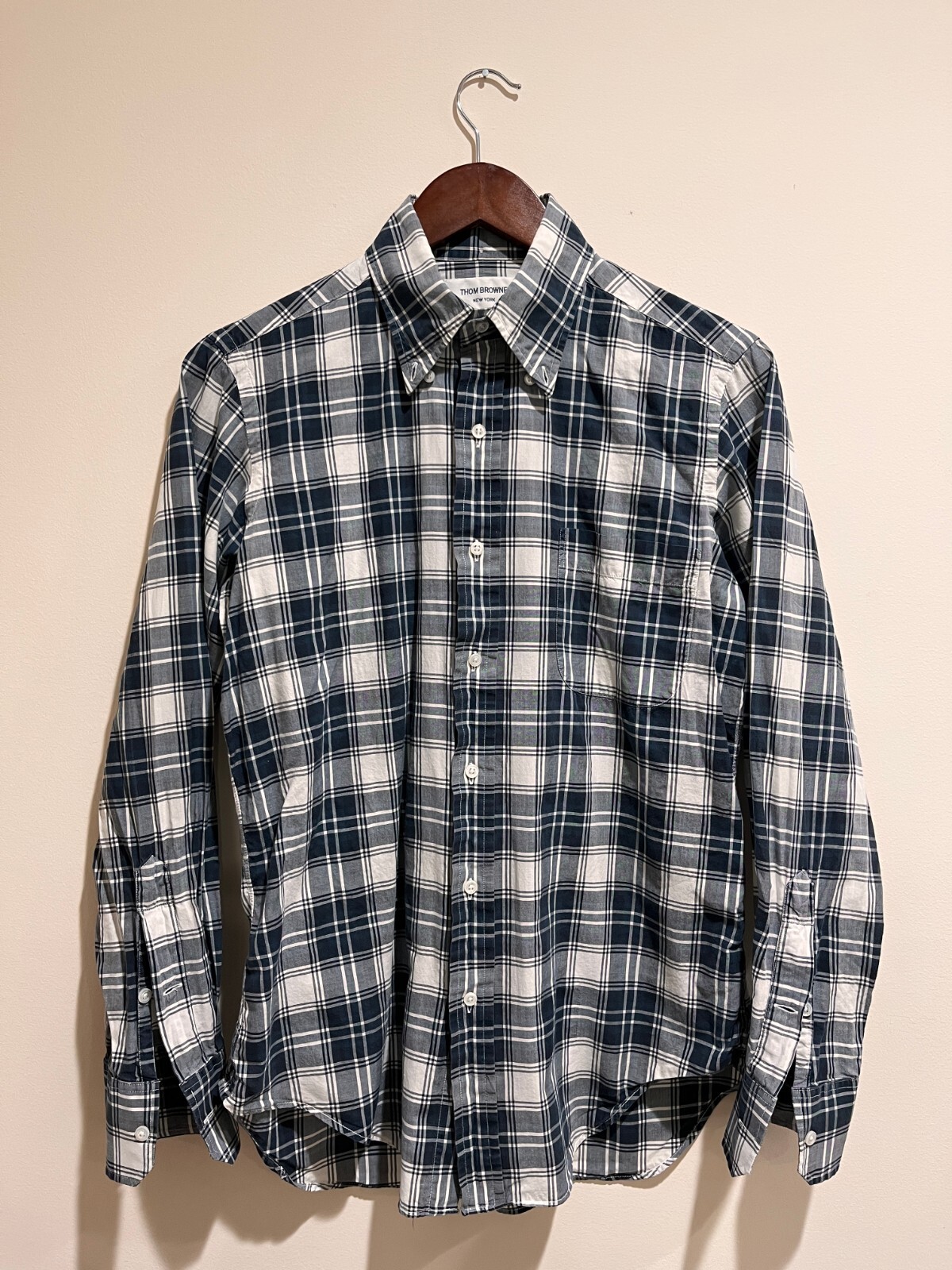 THOM BROWNE ホワイトシャツ サイズ2 Men's Collared Shirts | Thom Browne