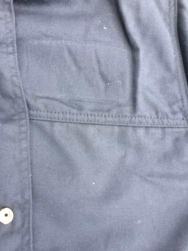 BULWARK FR HI VIS NOMEX IIIA MEN'S INSULATED NAVY BOMBER JACKET SIZE XL REGULAR