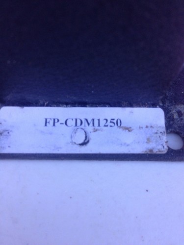 Troy Face Plate #FP-CDM1250  for Motorola CDM1550, CDM1250, CDM750