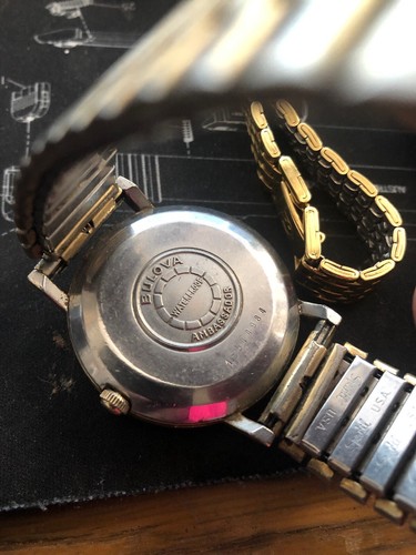 VINTAGE BULOVA AMBASSADOR 30 JEWEL AUTOMATIC MENS WATCH