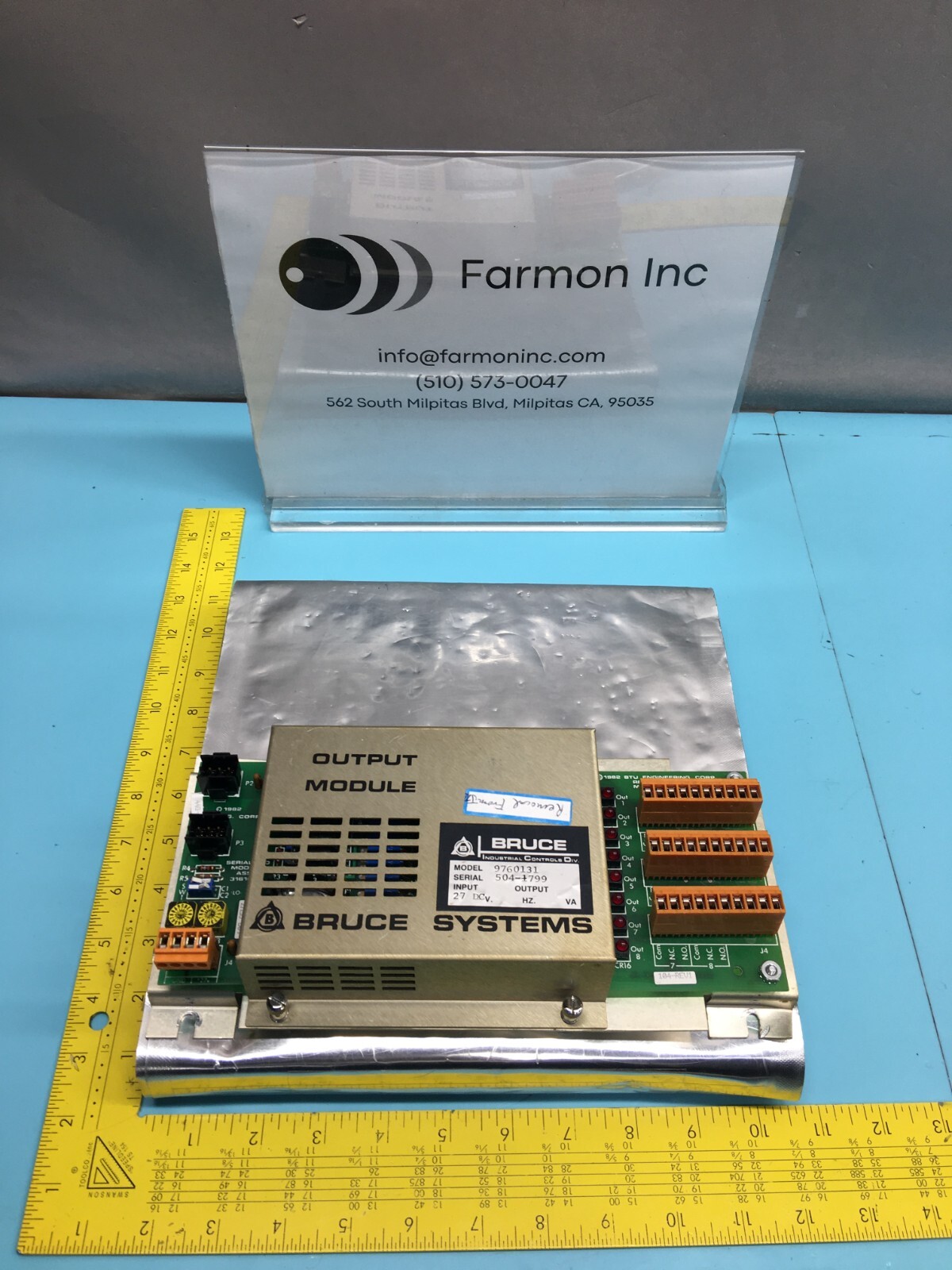 Bruce 9760131 Relay Output Module, 144406