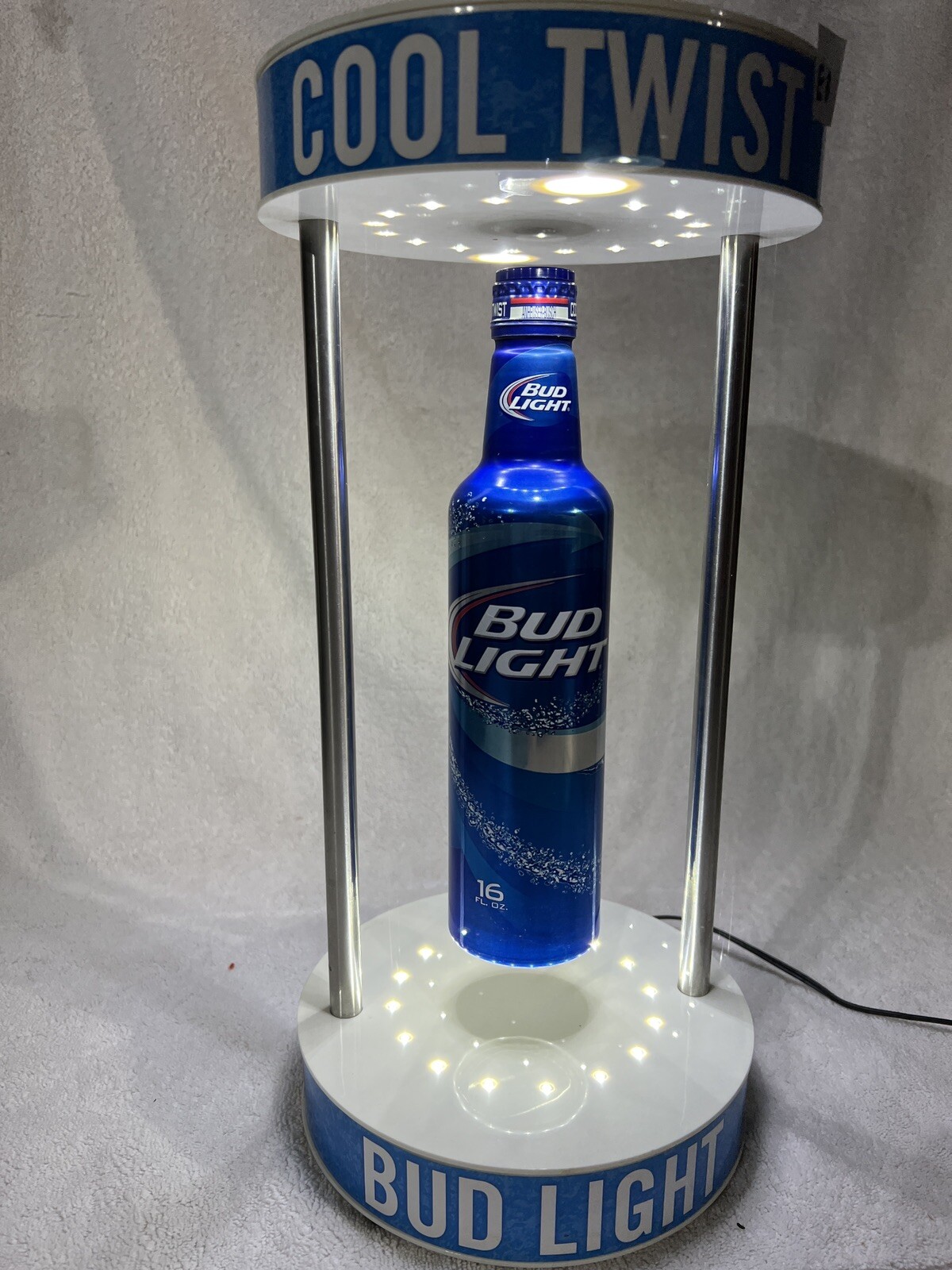 Bud Light ペンダントライト white-blue-and-silver-