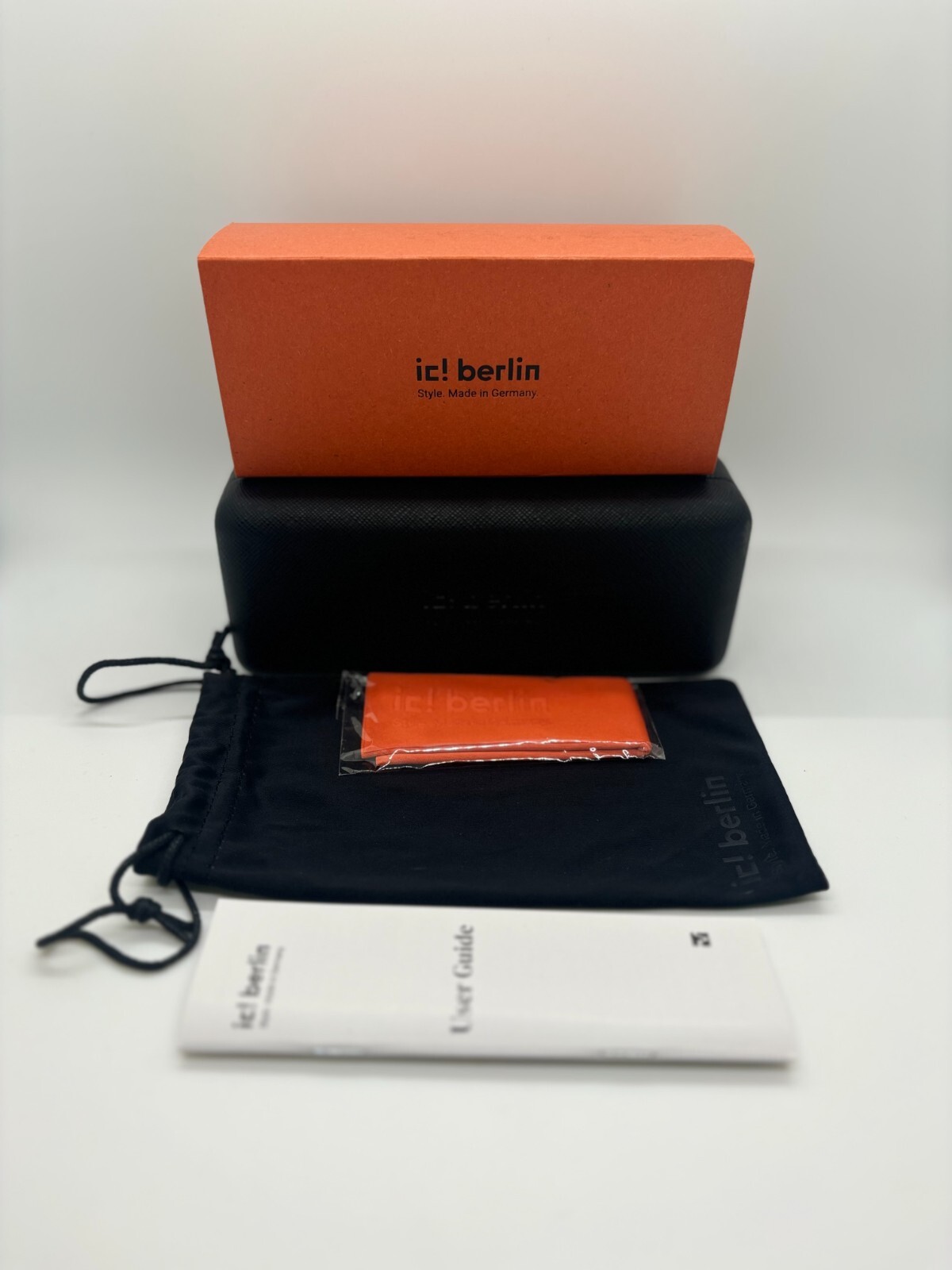 Pre-owned Ic! Berlin Ic Berlin Lance Acid Yellow Black Sunglasses 65-18-135mm Comes W/ Full Set
