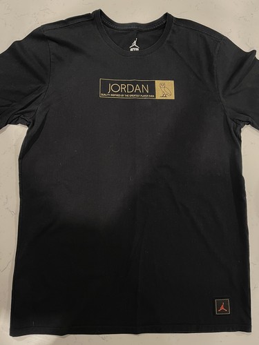Jordan x OVO October's Very Own Tee. Black. Size XL. USED | eBay