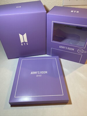 Official BTS ARMY Membership Merch Box 3 DIY ARMY ROOM