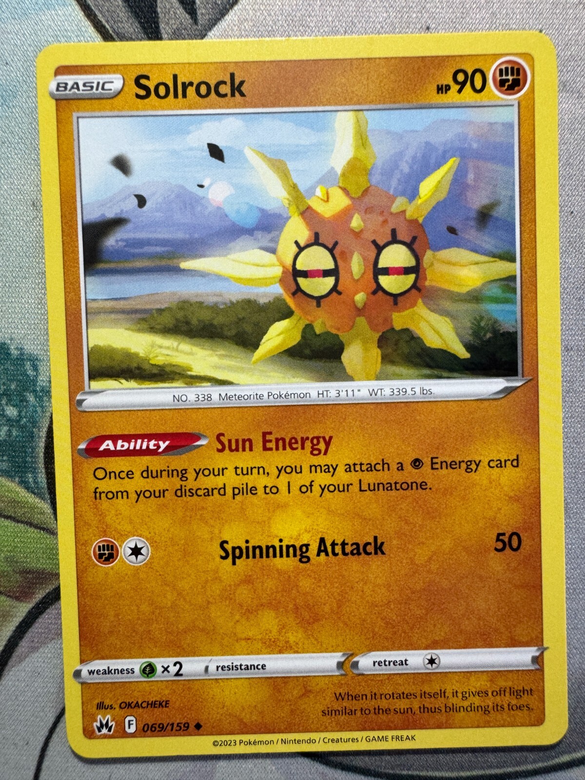 Solrock Non Holo English Pokemon TCG BKAK706 | eBay
