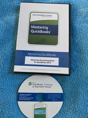 Intuit Training Mastering QuickBooks 2015 Accounting Basics For QuickBooks DVD