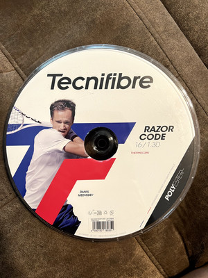 Tennis Strings Tecnifibre Razor Code 16/1.30 Thermocore String