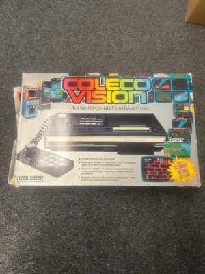 ColecoVision Console 1982  CIB Complete In Box W/ Donkey Kong UNTESTED
