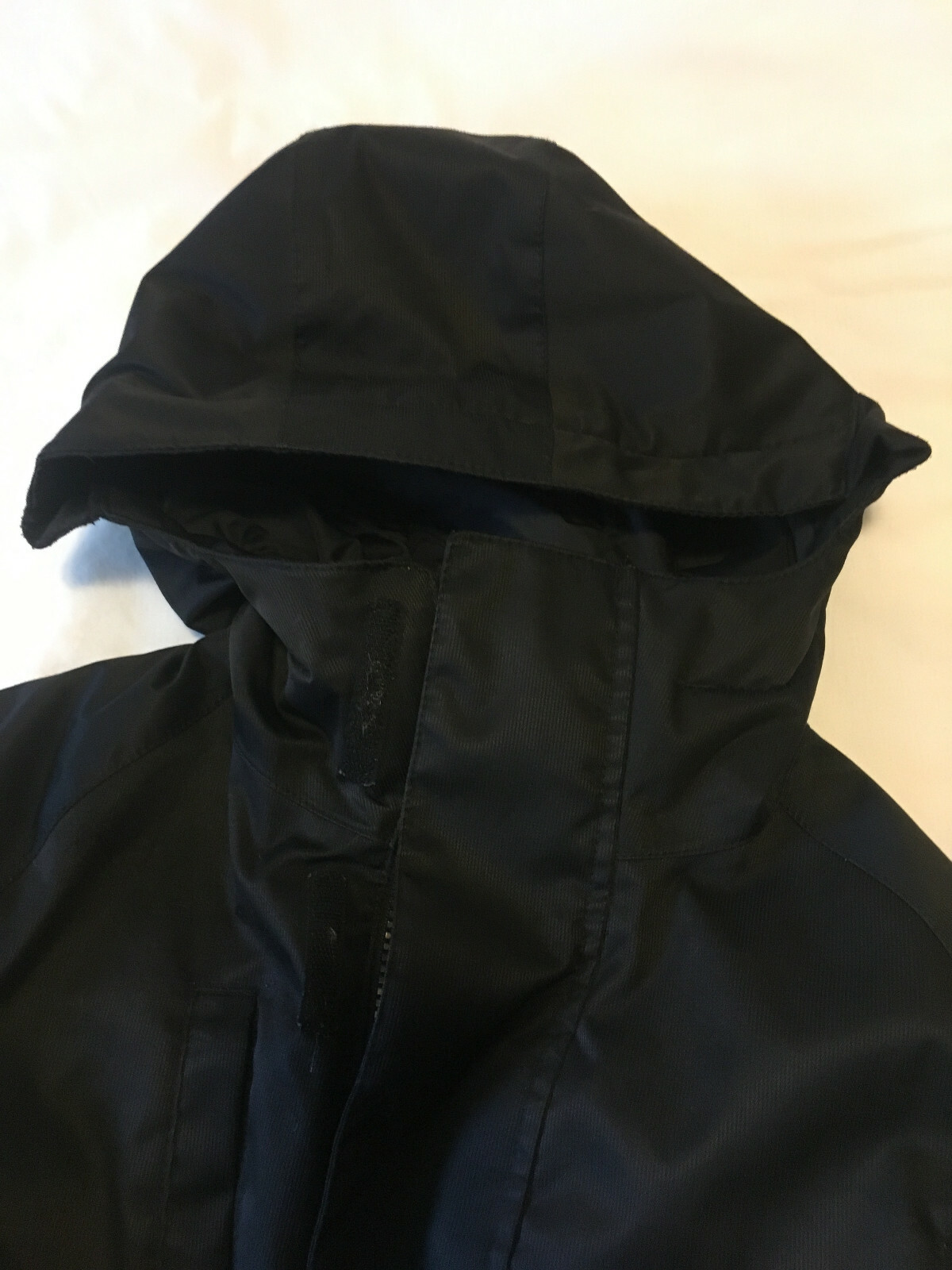 Burton Dryride Black winter coat size 5/6 grow-with-me sleeves intact