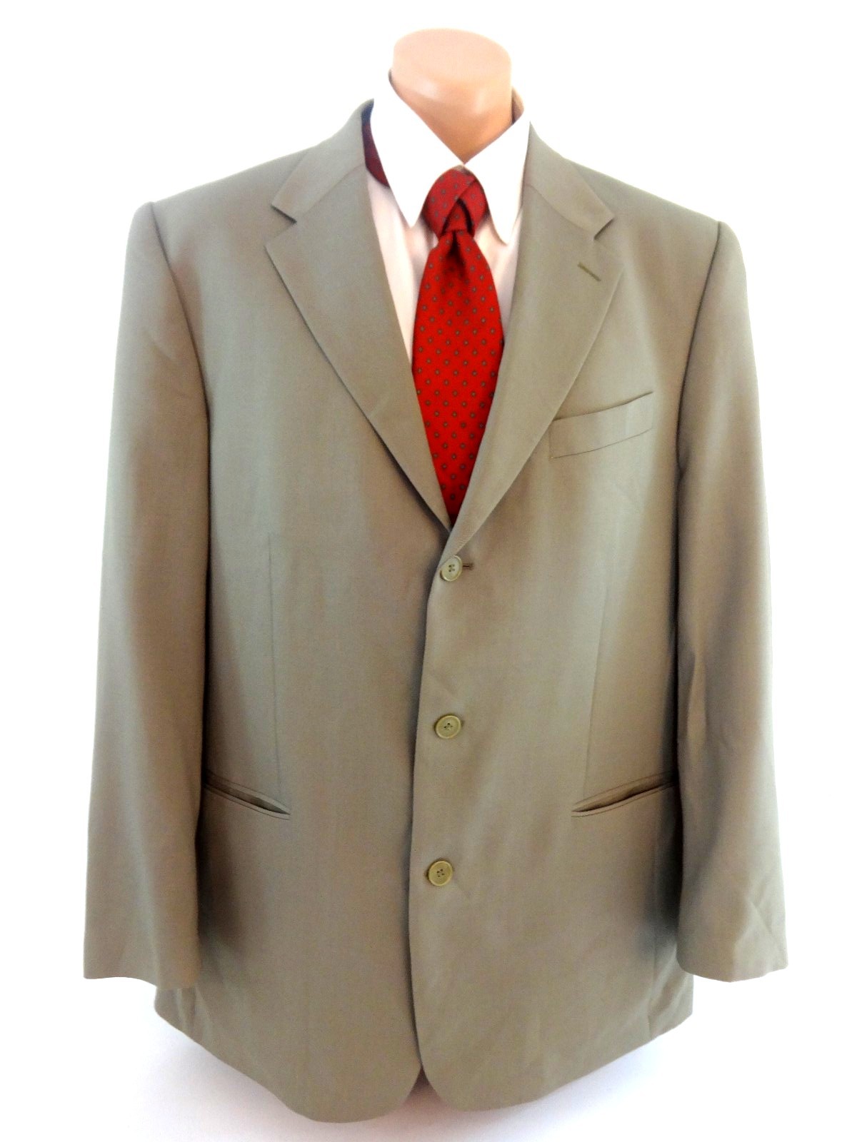 Claiborne For Men Suits - Mens's Claiborne Dress Suit Coat Jacket Gray ...