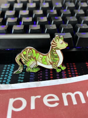 Danny Steinman Green Ween Weasel Pin x/150