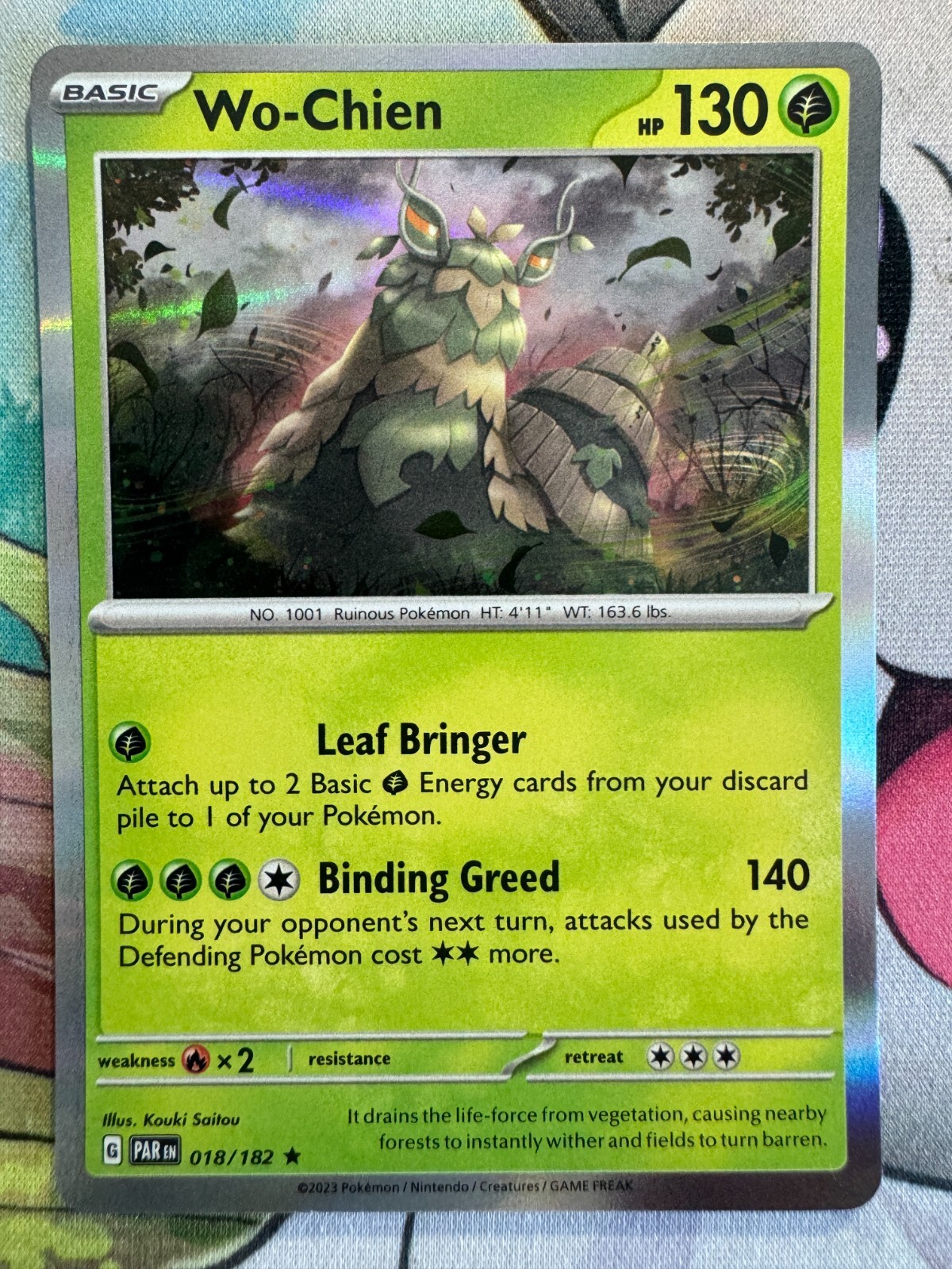 Wo-Chien Holo English Pokemon TCG BKK121 | eBay Wo-Chien Holo English Pokemon TCG BKK121 | eBay