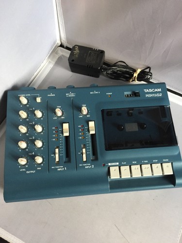 TASCAM Porta 02 MKII Portable Ministudio 4-Track Cassette Recorder Tape