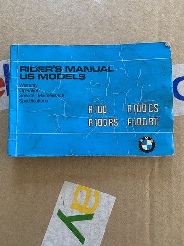 BMW ライダーズマニュアル　など4冊セット　R60/7からR100まで掲載 BMW ライダーズマニュアル など4冊セット R60/7からR100まで掲載