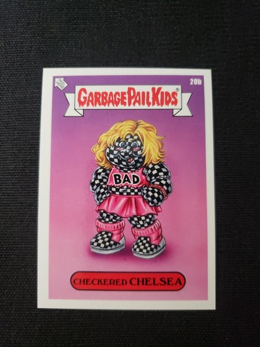CHECKERED CHELSEA 20b TOPPS 2022 GARBAGE PAIL KIDS WE HATE