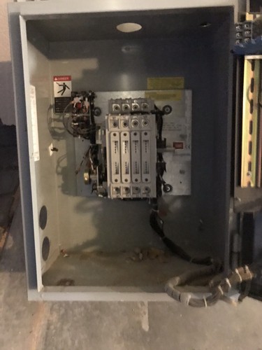 150 Amp CAT Transfer Switch, 3 Phase 277/480 volts, 3 Poles