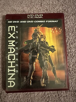 Appleseed Ex Machina Combo HD DVD and Standard DVD Anime Movie Rare Oop