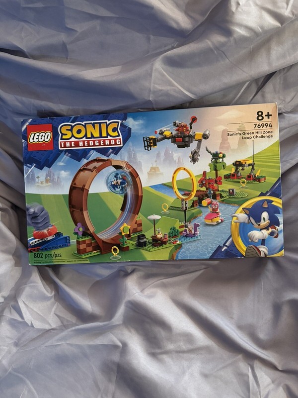 Sonic Lego Green Hill Zone Loop Challenge 76994 Brand New